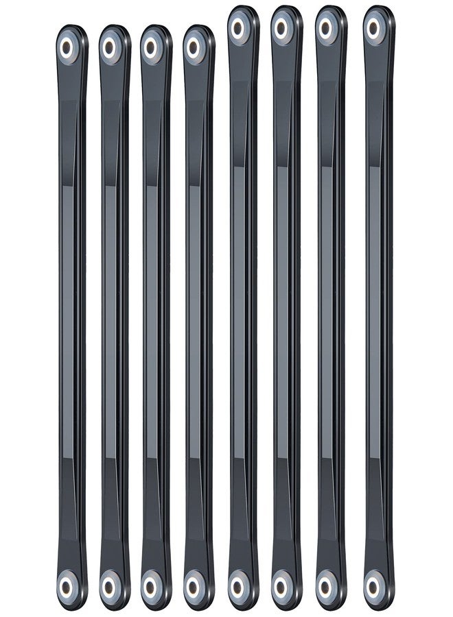 JGGZONE 8pcs Aluminum Alloy Chassis Linkage Rod Set Upper & Lower Suspension Links for 1/8 LOSI LMT RC Crawler Car Pull Rod Link Linkage Tie Rod Kit Upgrade Parts Accessories - Image 1